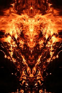 mirroring fire mystical