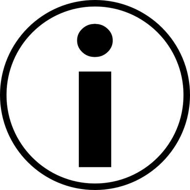 Missiridia Universal Information Symbol clip art