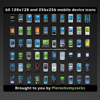 Mobile Device Icons icons pack