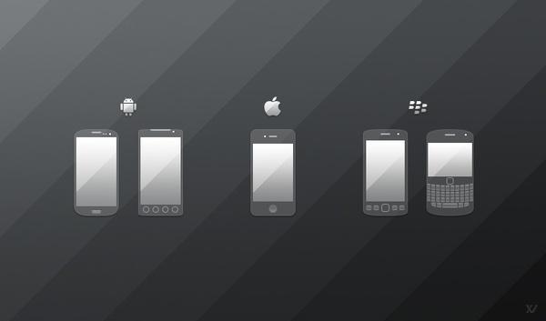 Mobile Phone Icons