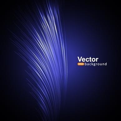 Modern blue background vector