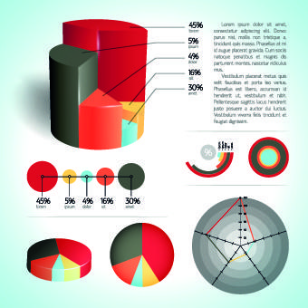 modern business diagram and infographic design vector