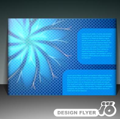 modern business letterhead and brochure cover vector