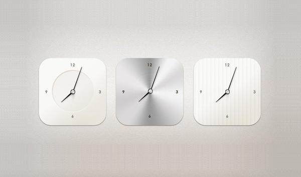 Modern Clock Widget