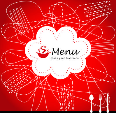 modern restaurant menu design elements