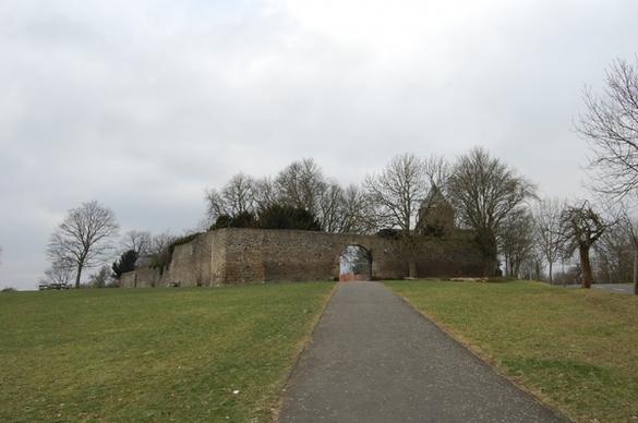 monastery wall castle
