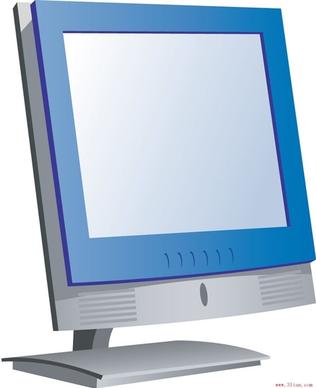 monitor computer vector