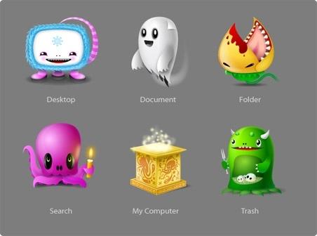 Monsters Icons icons pack