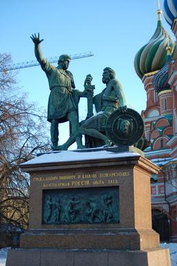 monument to minin and pozharsky