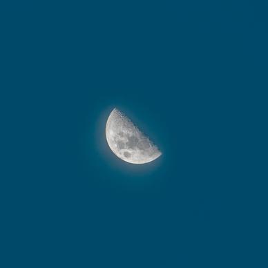 moon sky picture elegant contrast