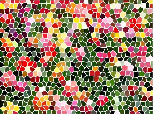 mosaic tiles pattern vector illustration