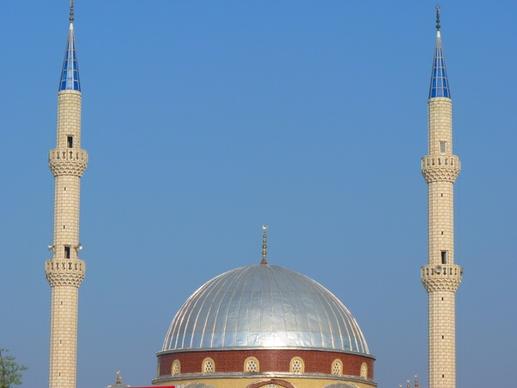 mosque dome minaret