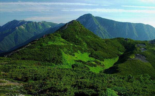 mount choyari japan landscape