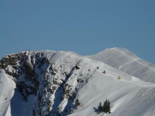 mountain ski tour rise