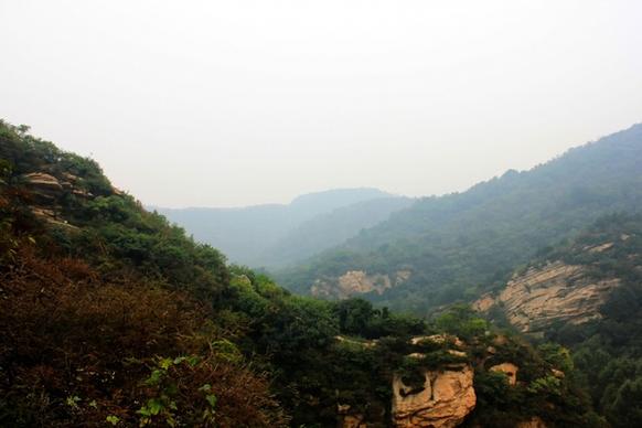 mountain view in beijing china