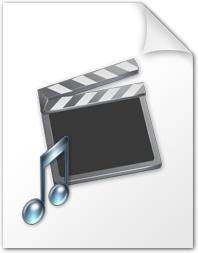Movie and music file