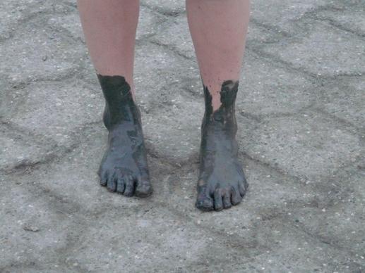 mudflat hiking watts feet
