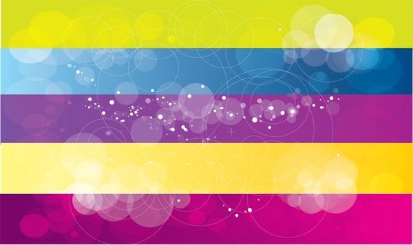 colorful background design abstract bokeh horizontal style