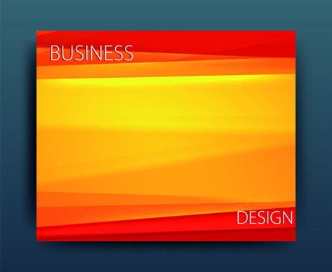 multicolor abstract business cover design vector