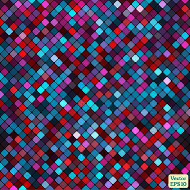 multicolor mosaic shiny pattern vector