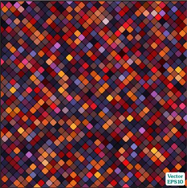 multicolor mosaic shiny pattern vector