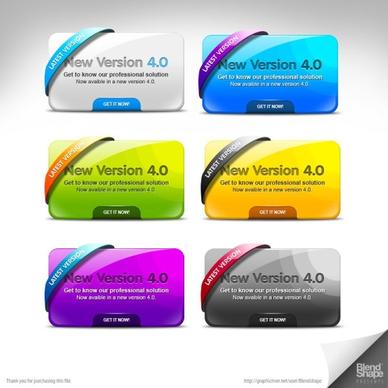 multicolor pages decorated module psd layered 3
