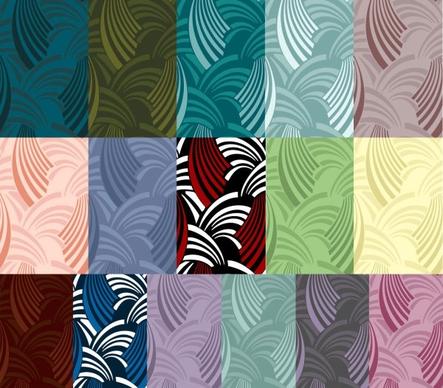 multistyle wave vector background