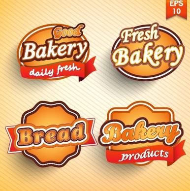 natural food label design vector