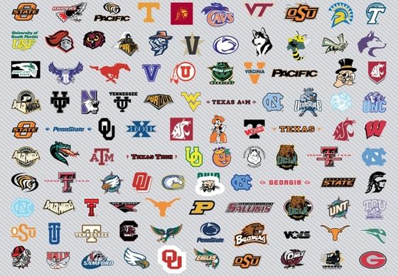 NCAA Men’s Basket Logos Pt2
