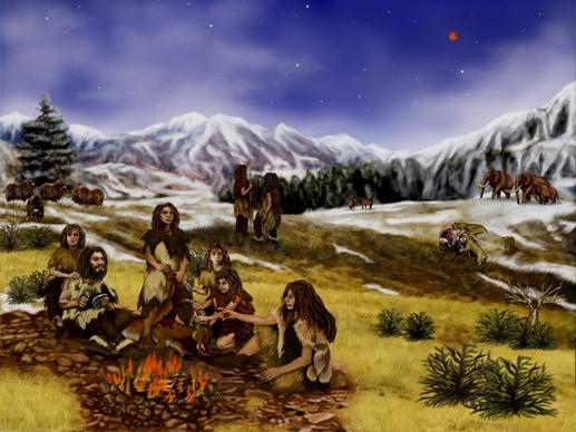 neanderthals prehistoric mountains