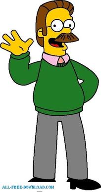 Ned Flanders 01 The Simpsons