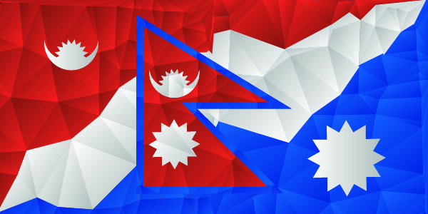 nepal flag flag nepal