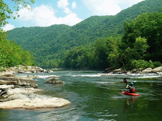 new river west virginia river rafting