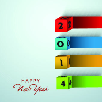 new year14 vector graphics