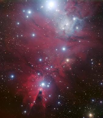 ngc 2264 dark nebula cone nebula