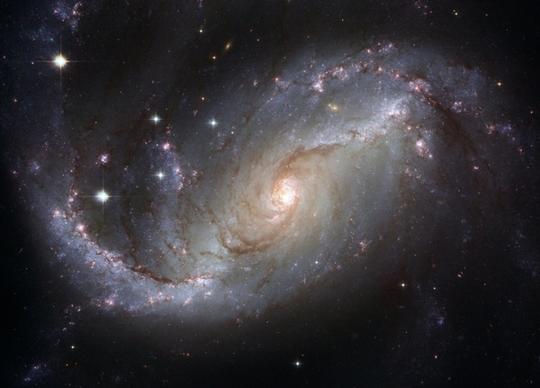 ngc 4414 barred spiral galaxy constellation schwertfisch