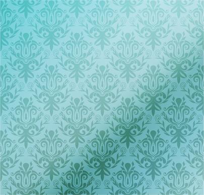 decorative pattern template classical repeating blue decor