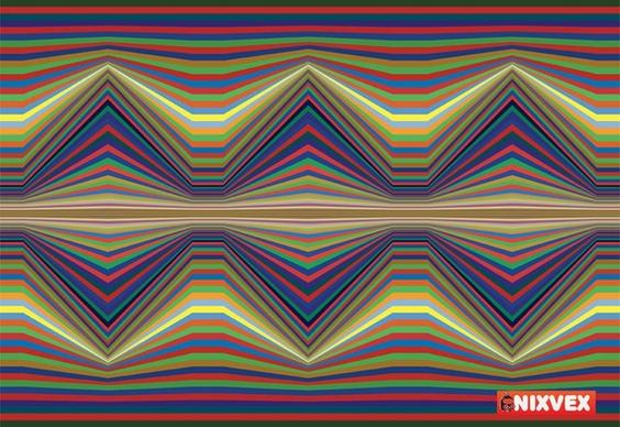 NixVex Free "Seismic waves" Op Art Texture
