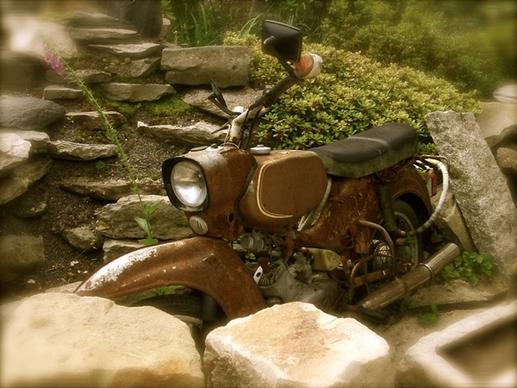 nostalgia summer moped
