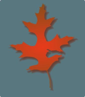 Oak Leaf Autumn clip art
