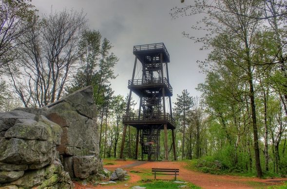 observation tower at rib mountain state park wisconsin