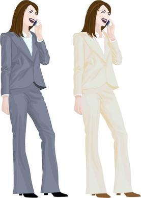 occupation people girls vector