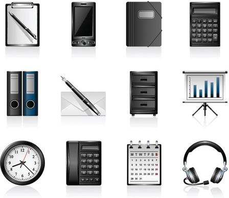 office product icons vector