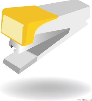 office supplies stapler vector