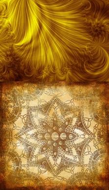 old golden flower textures hd pictures