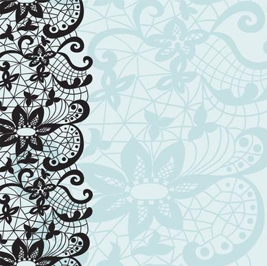old lace ornament background art