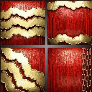 old metal and wood vector background