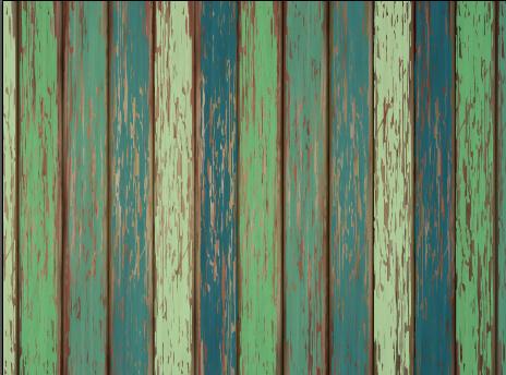 old wooden floor textured background vector