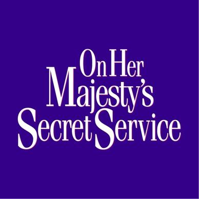 on her majestys secret service
