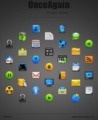 OnceAgain Icons icons pack